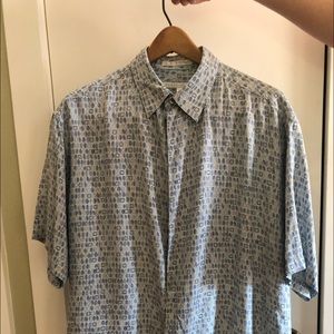 Men’s Perry Ellis 100% Silk shirt